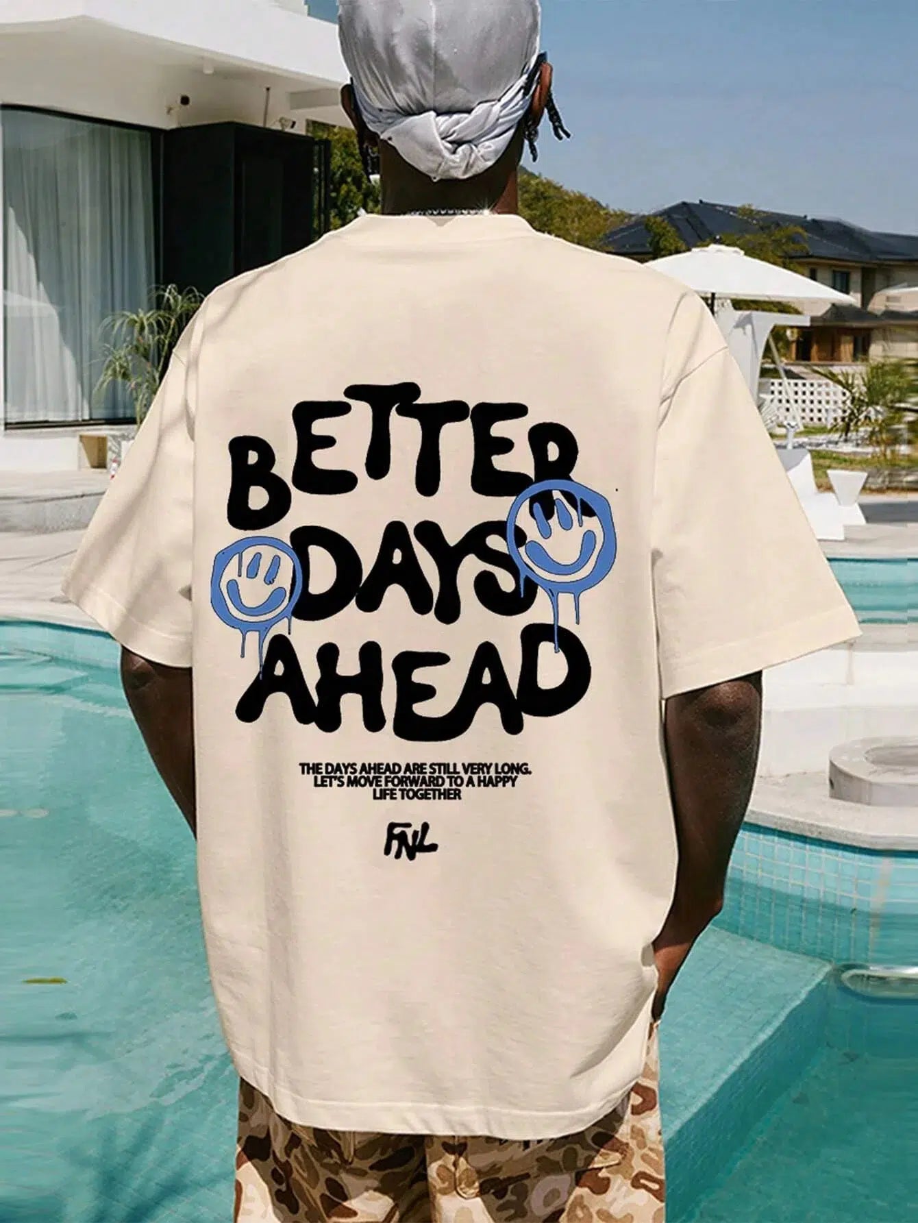 Better Days Ahead Tee - Trendy Y2K Fashion Inspired by Korean and Asian Styles