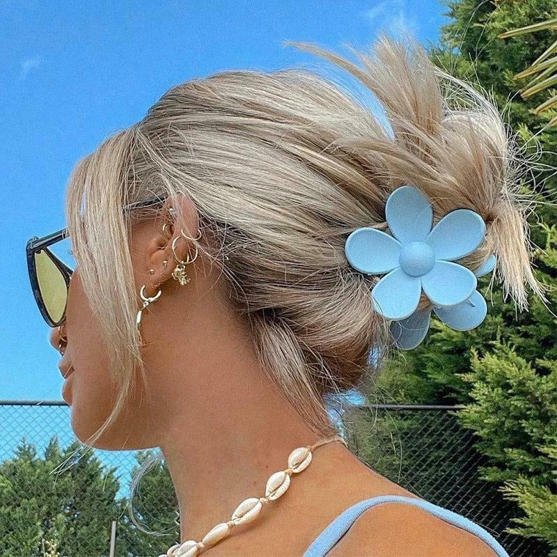 Flower Shaped Y2K Hair Clip - Trendy Accessory for Stylish Looks and Unique Fashion