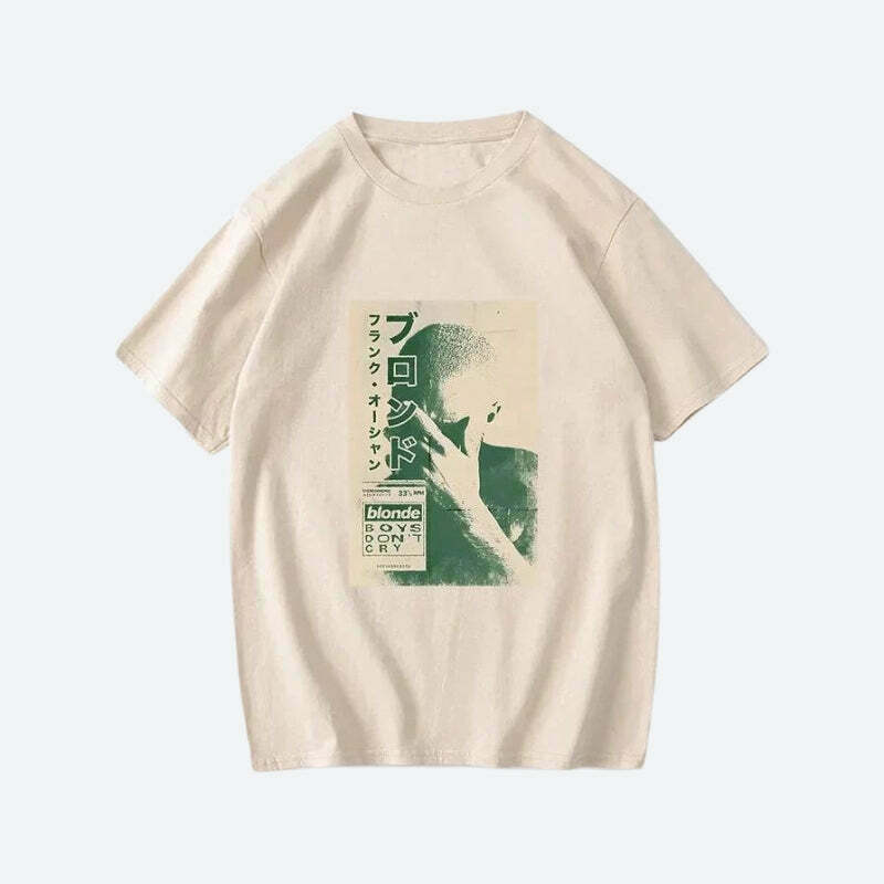 Frank Ocean Tee - Y2K Vintage Style for Men | Trendy Y2K Outfits & Fashion Essentials