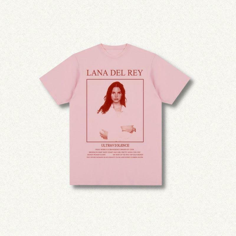 Lana Del Rey Y2K Tee - Retro Grunge Style for Trendy Y2K Fashion Enthusiasts