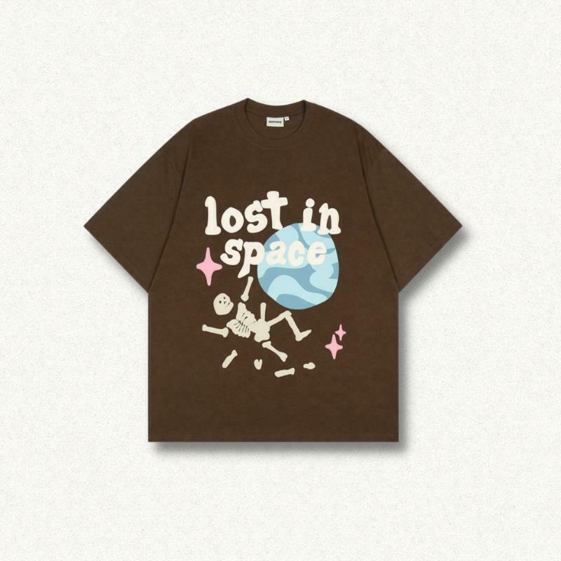 Lost In Space Tee - Trendy Y2K Fashion Inspired by Korean & Asian Styles for Space Lovers