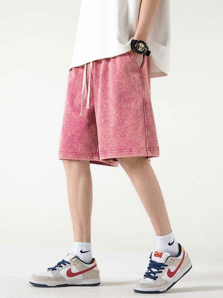 Soft Boy Drawstring Waist Sweatshorts - Trendy Korean Y2K Fashion for Stylish Looks