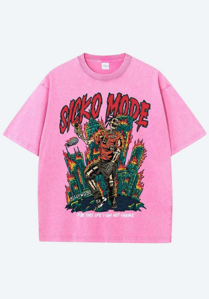 Travis Scott Sicko Mode Tee - Trendy Y2K Clothing for Men | Stylish Streetwear Essential