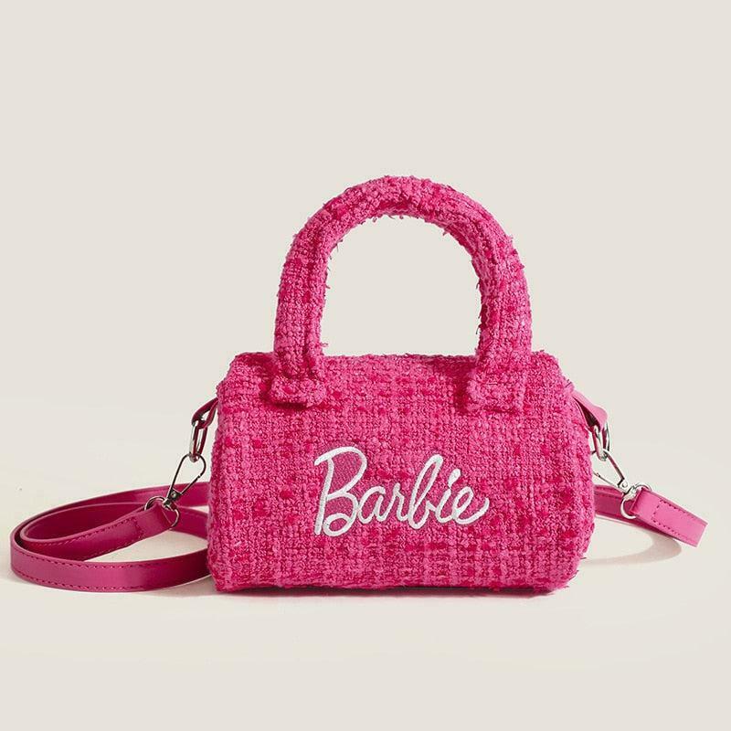 Trendy Barbie Shoulder Strap Handbag - Perfect Y2K Fashion Accessory for Stylish Looks