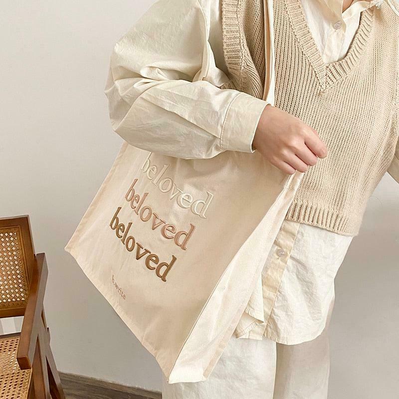 Trendy Beloved Cloth Bag for Y2K Fashion Lovers - Perfect for Stylish Outfits & Jorts