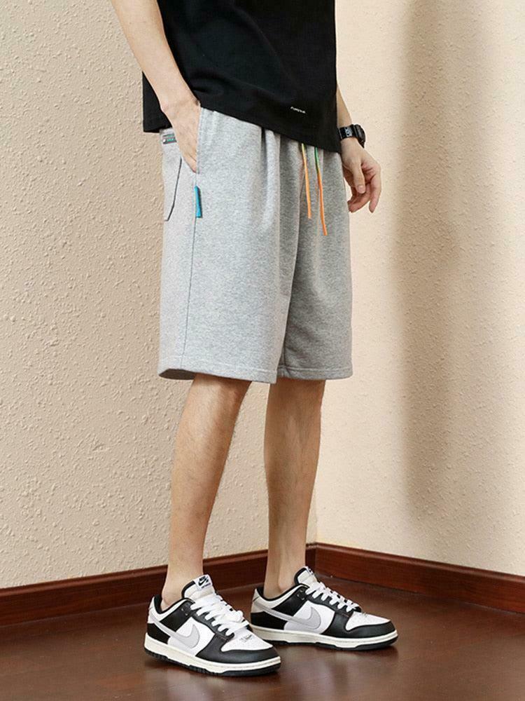 Trendy Colored Striped Sweatshorts for Y2K Style - Perfect for Summer & Grunge Outfits