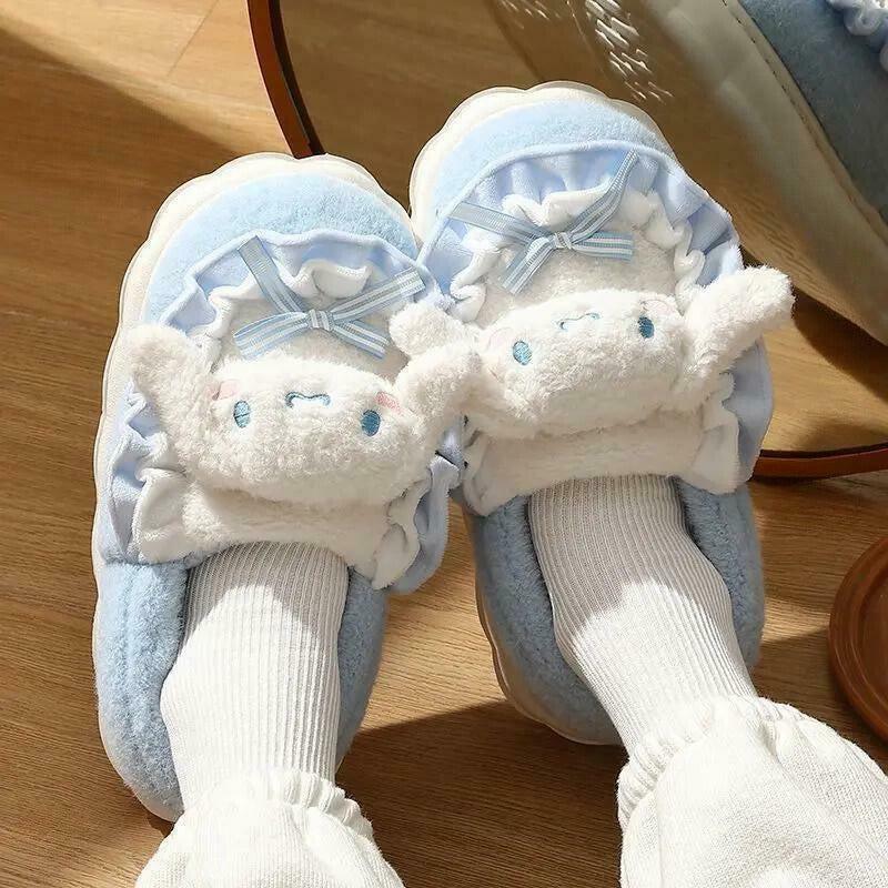 Trendy Hello Kitty Slippers for Y2K Fashion Lovers - Perfect for Pink and Cyber Outfits