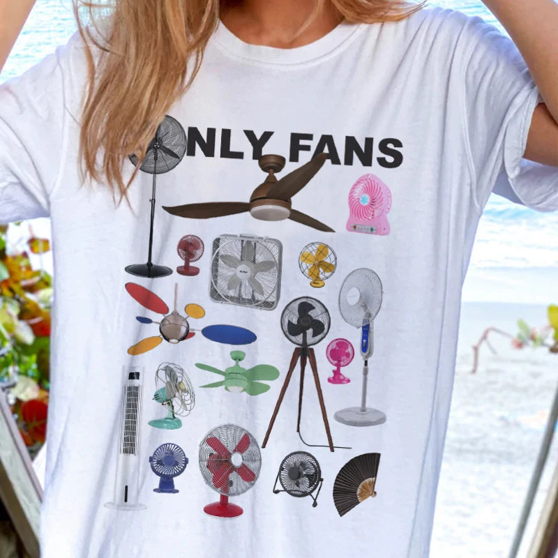 Trendy Only Fans Tee - Y2K Style Clothing for Men & Women | 2024 Fashion Must-Have